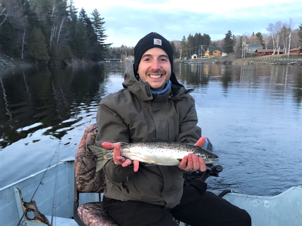 Tony's 18-Inch Landlocked Salmon Turned the Tide